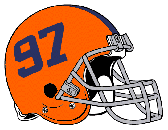 Syracuse Orange 2000-2005 Helmet Logo iron on paper